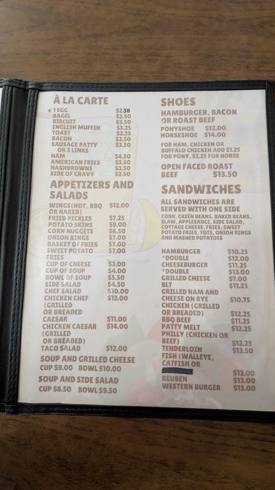 Carlinville Plaza Cafe Menu image 2