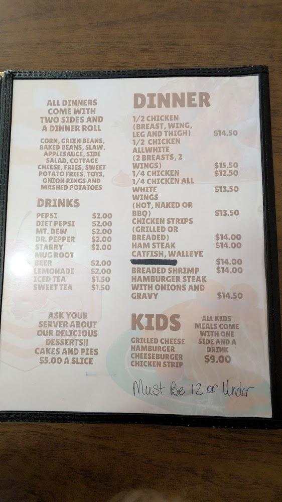 Carlinville Plaza Cafe Menu image 3